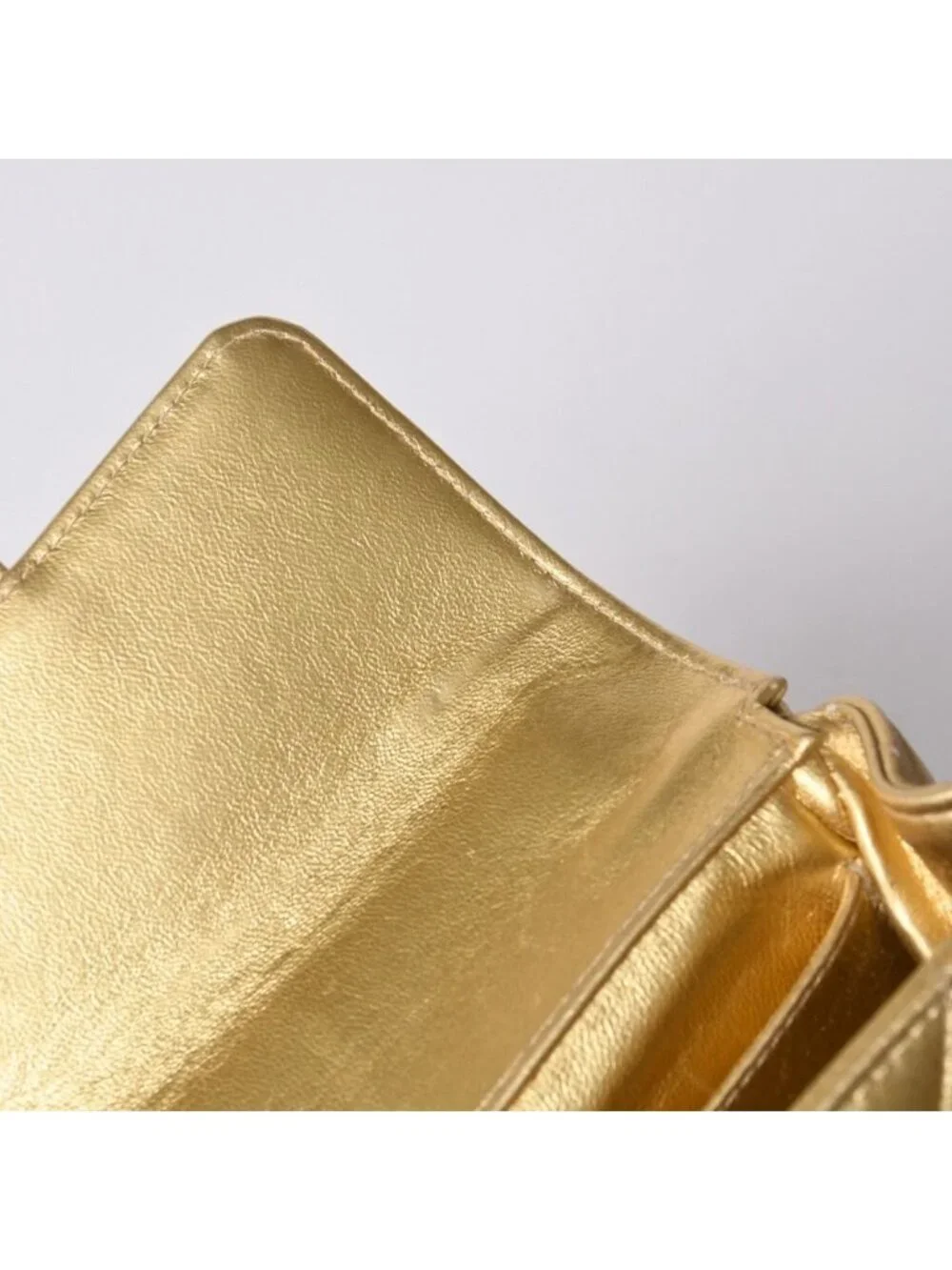 Chanel Quilted Parent Child Mini Bag Gold
